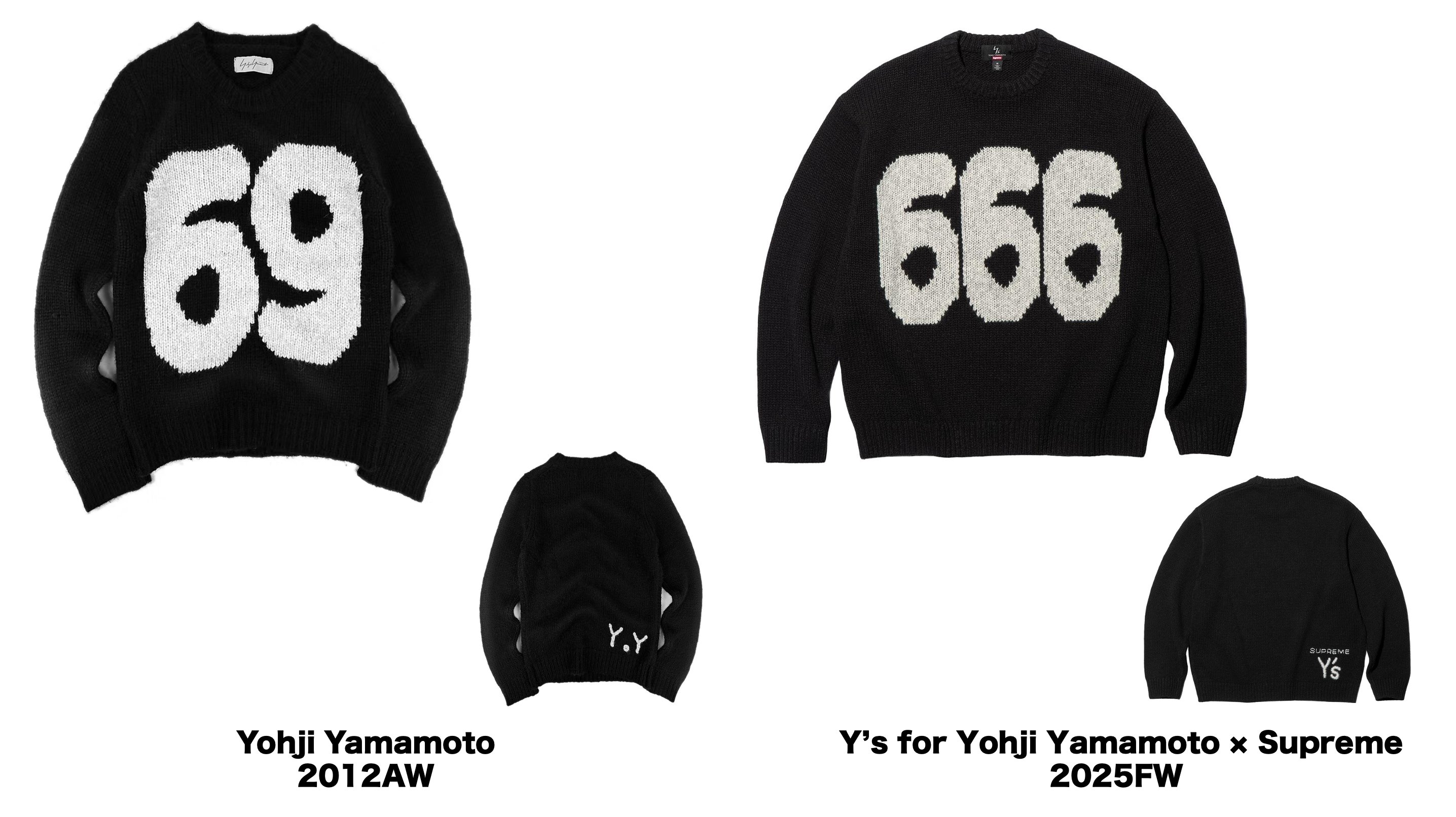 Supreme y's by yohji yamamoto デニムjacket SUPREME (シュプリーム) ×25AW Y'S YOHJI YAMAMOTO DENIM WORK