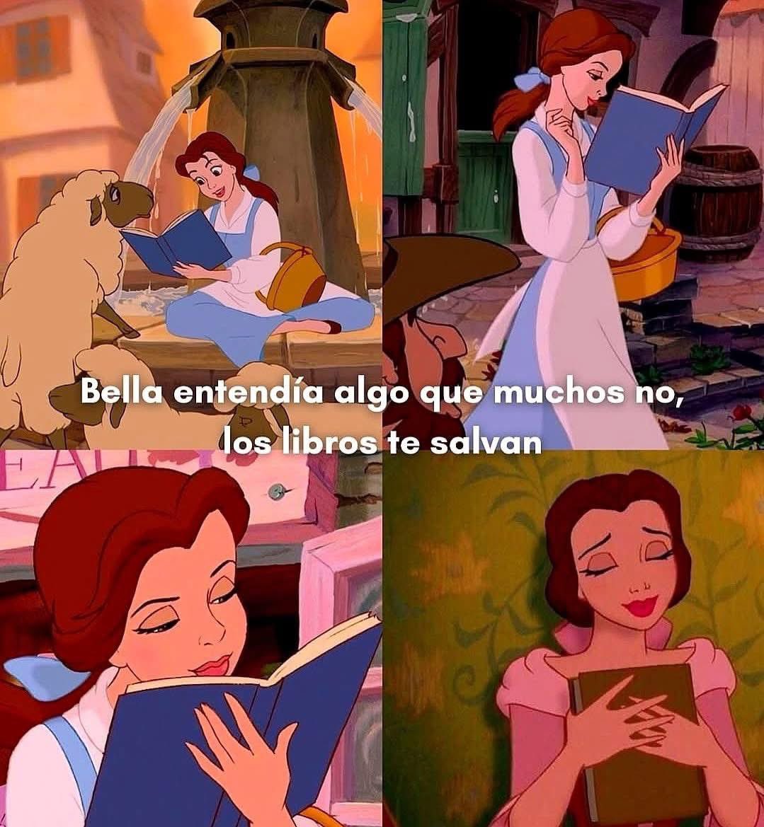 Me han salvado mil veces, me han conectado con mentes brillantes, me han construido mundos que mi entorno jamás ha conocido y me han dado un amplio vocabulario 🥰