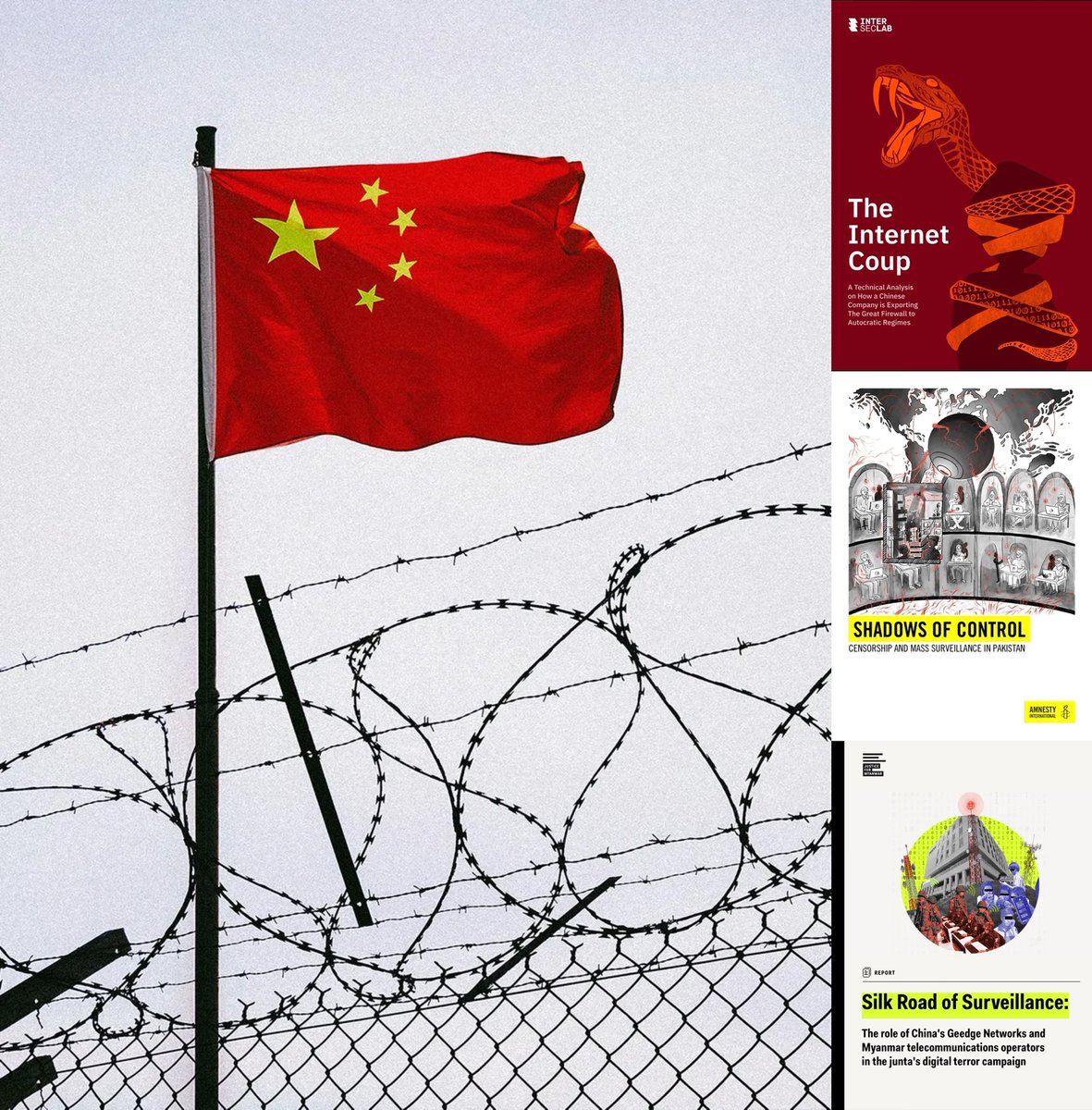 Byron_Wan's tweet photo. 🚨 must-read 🚨

A new months-long investigation based on a leak of more than 100,000 internal documents from 🇨🇳 Geedge Networks (积至), co-founded by 🇨🇳 Fang Binxing (方滨兴) — an academician of 🇨🇳 Chinese Academy of Engineering and “the Father of China’s Great Firewall”, has revealed that the little-known Chinese company has been exporting surveillance and censorship technologies to repressive regimes including Myanmar, Pakistan, Kazakhstan and Ethiopia.

Fang had a big influence on what China's internet looks like today: a parallel universe without Google, WhatsApp, or Wikipedia — but with a censorship machine that silently eliminates any undesirable content.

For its export of surveillance and censorship technologies, Geedge Networks partly relied on Western and European technologies.

The investigation was conducted by Follow the Money, German investigative newsroom Paper Trail Media, Austrian newspaper DER STANDARD, and Canadian newspaper The Globe and Mail, with the help of Amnesty International, Justice for Myanmar, the Tor Project, and InterSecLab — which also provided technical support.

https://t.co/gSDkInLd7g

https://t.co/4SC2ytLUiR

https://t.co/YQsvBeqTKA

Technical analysis 👉🏻 https://t.co/s826MK0CDf

Pakistan (press release) 👉🏻 https://t.co/AqSuknw4zI

Pakistan (report) 👉🏻 https://t.co/y3O9Jhsl9t

Myanmar (press release) 👉🏻 https://t.co/23CrLIRMsv

Myanmar (report) 👉🏻 https://t.co/u7Drhf3uYg