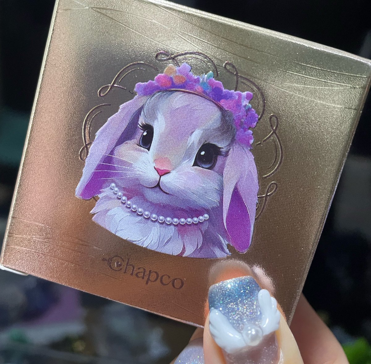 Ofupyon's tweet photo. 300円で取れたうさぎのアイシャドウ🐰 https://t.co/Eu11l7ZavS