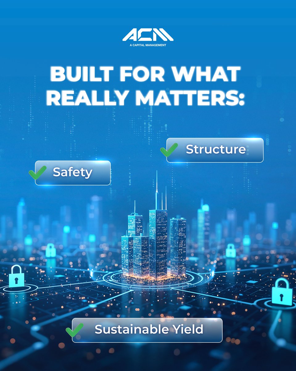 ACapManagement's tweet image. Built for What Really Matters:
Safety, Structure, and Sustainable Yield.
In a volatile world, ACM delivers clarity.
We focus on what truly matters — a system that protects, performs, and lasts.
#ACM #ConsolidationModule #SmartTrading