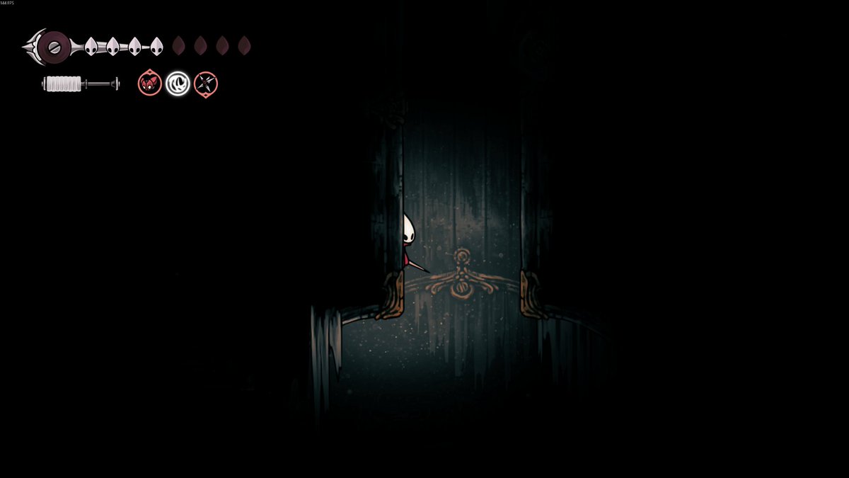 RubXII's tweet photo. I've stuck inside this wall @TeamCherryGames #hollowknightsilkong https://t.co/44j6ssUVyX