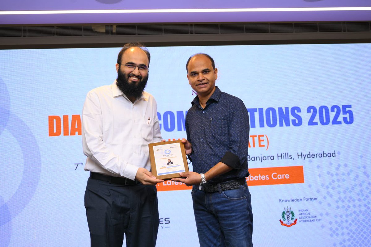 Honoured to be part of Diabetes Complications 2025 as Lead Moderator. Thank you, Dr. J. Jayaprakashsai sir, for the invitation and mentorship. Grateful to the team and co-faculty for a solid academic day.
