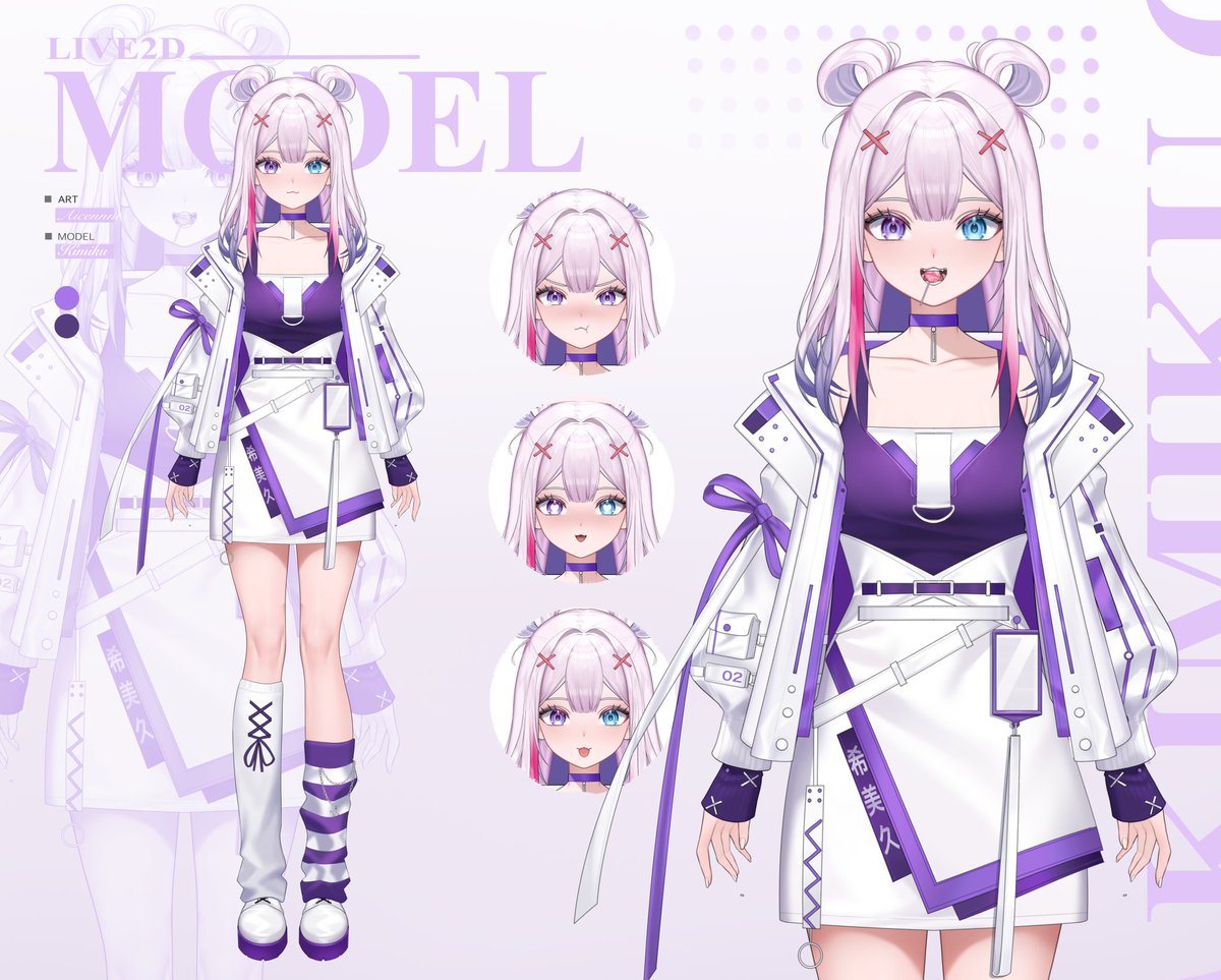 ZephyrseStudio's tweet photo. Thank you for commission to our artist &amp; rigger , i hope you always succesfully 🥰

Model : @kimikuchan
Art : @arthronoAicent 
Rig : @aerixderune 

#Vtuber #VtuberEN #VtubersEN #vtubers #Live2D #Live2dCommissions https://t.co/K36Je8jl7X