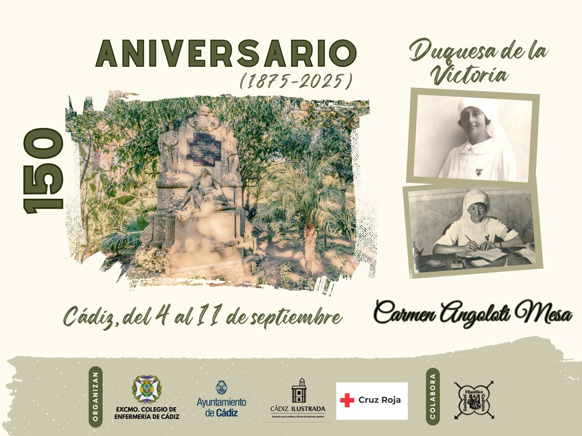 🎥 👩‍⚕️Sigue en directo la Jornada homenaje a Carmen Angoloti Mesa, referente de la enfermería y de la acción humanitaria en España, con motivo del 150 aniversario de su nacimiento

📅 10 septiembre
🕕 18 h
💻 youtube.com/live/OoeJylaBC…