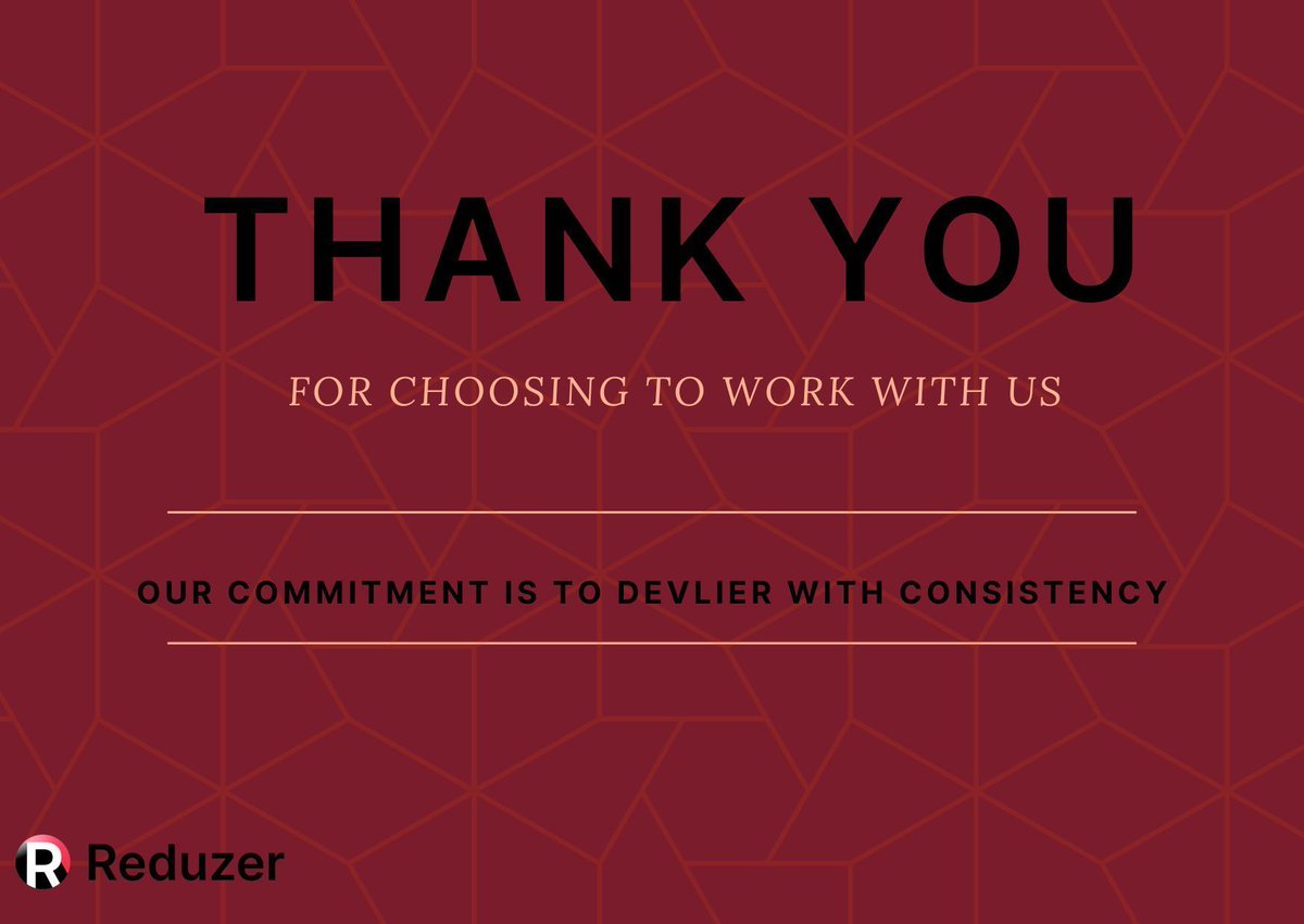 Reduzer Technologies tweet media