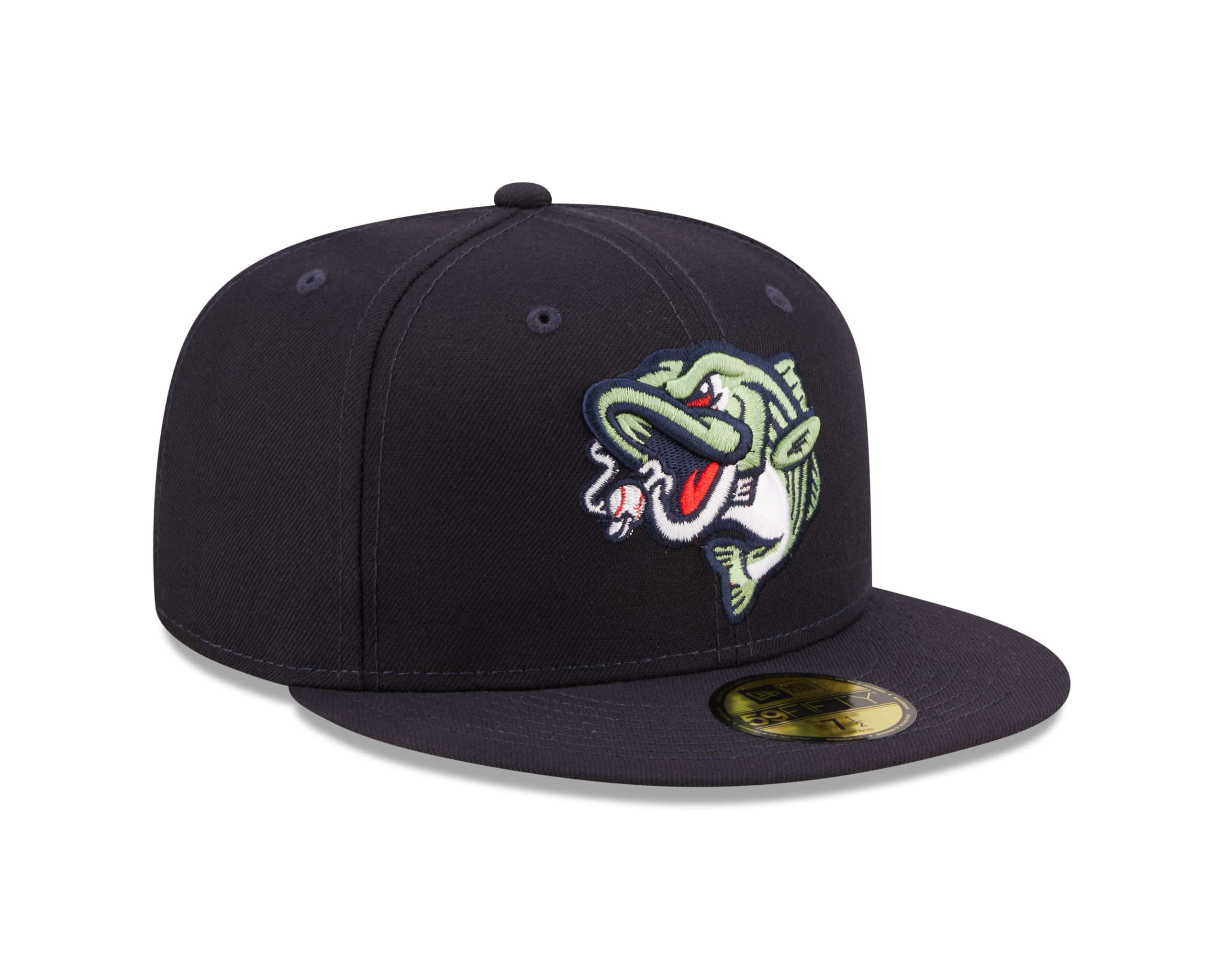 ニューエラ　59fifty マイナーリーグ　GWINNETT STRIPERS Gwinnett Stripers Black Trucker Icy Blue UV MiLB New Era