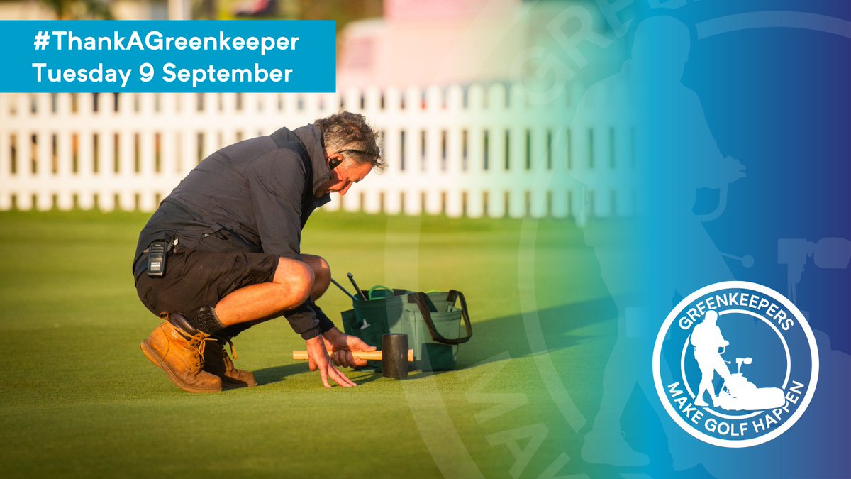 🌱 Today we celebrate #ThankAGreenkeeper Day!
Shoutout to the hardworking greenkeepers who keep the courses &amp; green spaces thriving. 👏

We’re proud to support the turf pros who make the game possible. You don't go unnoticed💚

#TurfCare #Greenkeeping
