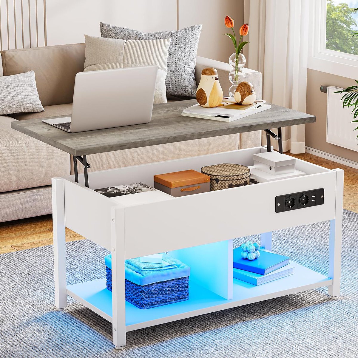 hogarsabio_es's tweet photo. ✨Da un salto en diseño y practicidad con esta Mesa de Centro. Almacenaje oculto, iluminación ambiental y funcionalidad 3 en 1🌿
😍¡Todo en un solo mueble!💫
🔗 https://t.co/qizjshruZ7
Blog: https://t.co/FfXz4c746J
#DecoraciónFuncional #MesaElevable #Publi #AmazonAfiliados https://t.co/5PsGoF96X3