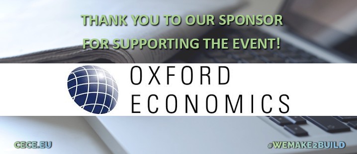 CECE_Europe's tweet image. CECE Secretary General @rickytrips wrapped up the Market Update! 

👏 Thanks to all participants &amp;amp; @OxfordEconomics for their support. 

Don’t miss the upcoming #CECESummit 👉 cece.eu/summit/registr… 

#WeMake2Build