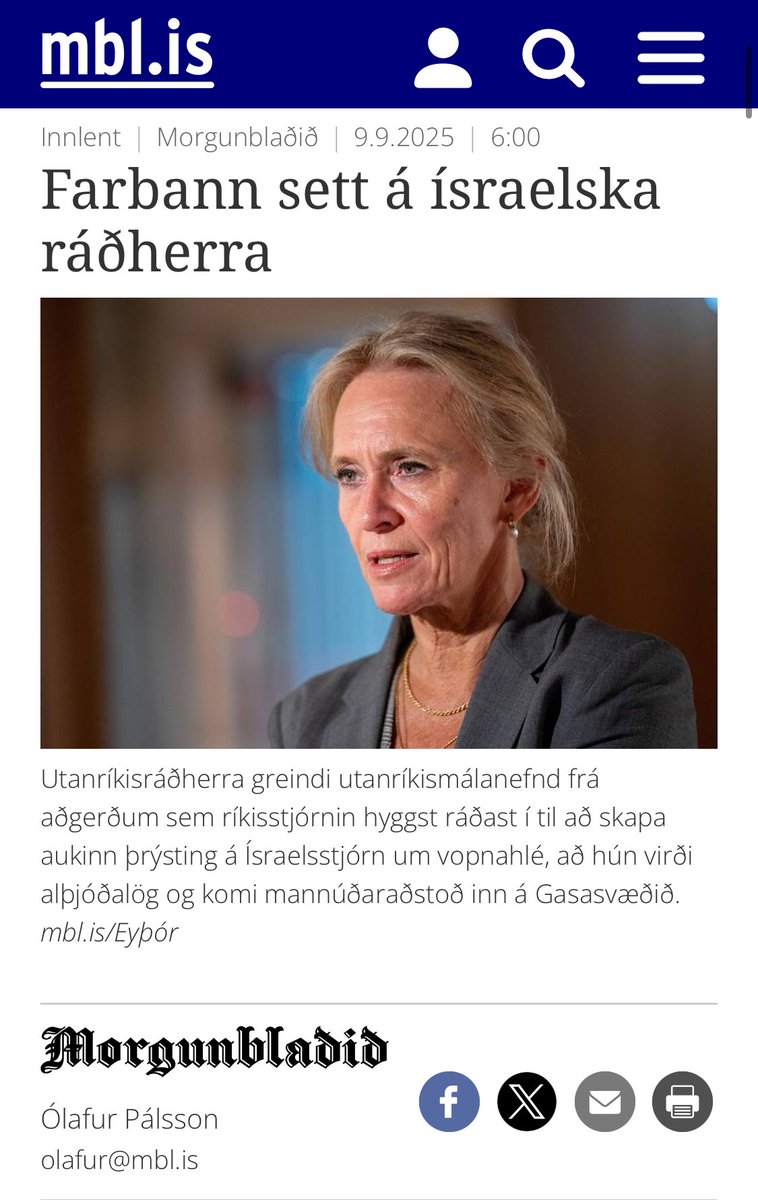 Á sama tíma ætlar hún að taka á móti utanríkisráðherra “Palestínu” sem hefur “frestað” kosningum síðan 2006 og niðurgreiðir hryðjuverk - pay for slay …