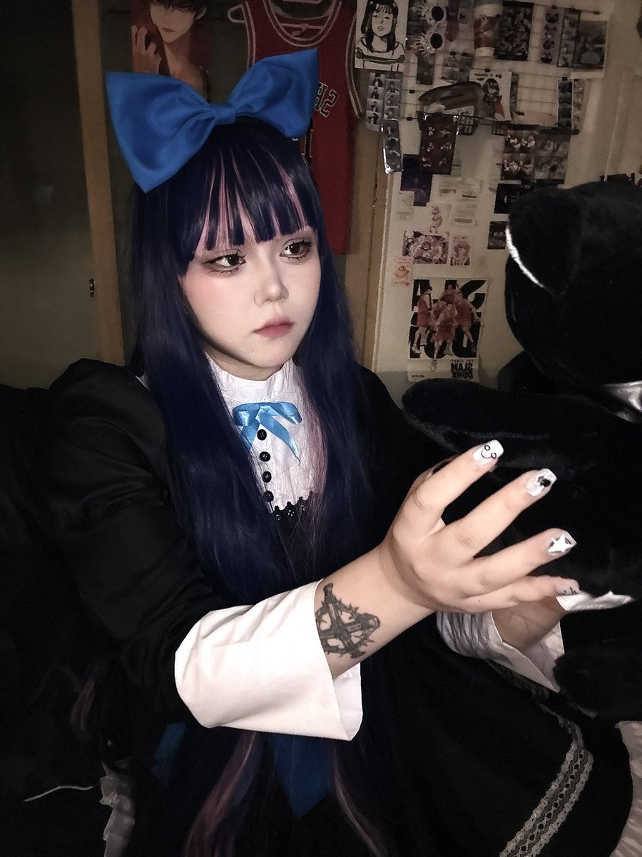 dr4g0n_8's tweet image. 본 천사는 여러분들 하는 행동에 따라 천사가 될 수도 악마가 될 수도 있습니다😈😇

#アナーキー・ストッキング #StockingAnarchy #스타킹 #팬스가 #パンティストッキングwithガーターベルト #PantyStockingwithGarterbelt #cosplay