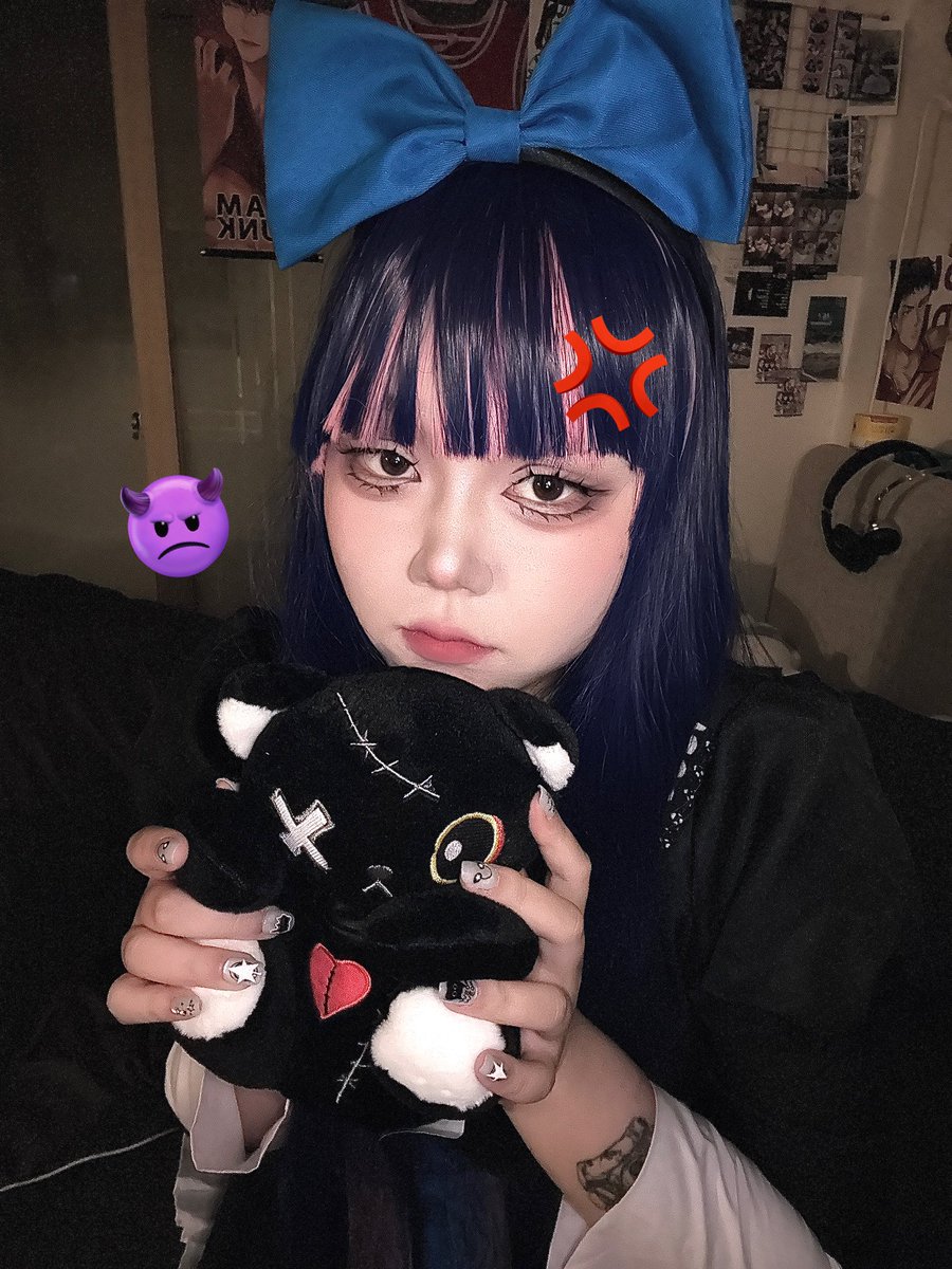 dr4g0n_8's tweet image. 본 천사는 여러분들 하는 행동에 따라 천사가 될 수도 악마가 될 수도 있습니다😈😇

#アナーキー・ストッキング #StockingAnarchy #스타킹 #팬스가 #パンティストッキングwithガーターベルト #PantyStockingwithGarterbelt #cosplay