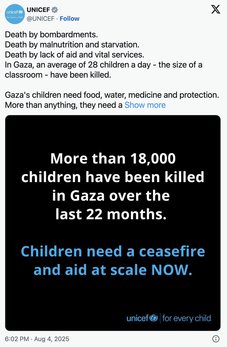 Ecce Bomber (@eccebomber) on Twitter photo <a href="/BMitraglia/">Bartolomeo Mitraglia</a> Secondo le stime di #HumanRights, dall'inizio della guerra in 🇺🇦, sono state documentate 13.883 vittime civili, di cui 726 bambini. Le stime tra i soldati danno più morti russi che ucraini.
Secondo <a href="/SaveChildrenIT/">Save the Children IT</a> e <a href="/UNICEF/">UNICEF</a> i soli bambini morti a Gaza sarebbero più di 18.000. <a href="/BMitraglia/">Bartolomeo Mitraglia</a> Secondo le stime di #HumanRights, dall'inizio della guerra in 🇺🇦, sono state documentate 13.883 vittime civili, di cui 726 bambini. Le stime tra i soldati danno più morti russi che ucraini.
Secondo <a href="/SaveChildrenIT/">Save the Children IT</a> e <a href="/UNICEF/">UNICEF</a> i soli bambini morti a Gaza sarebbero più di 18.000.