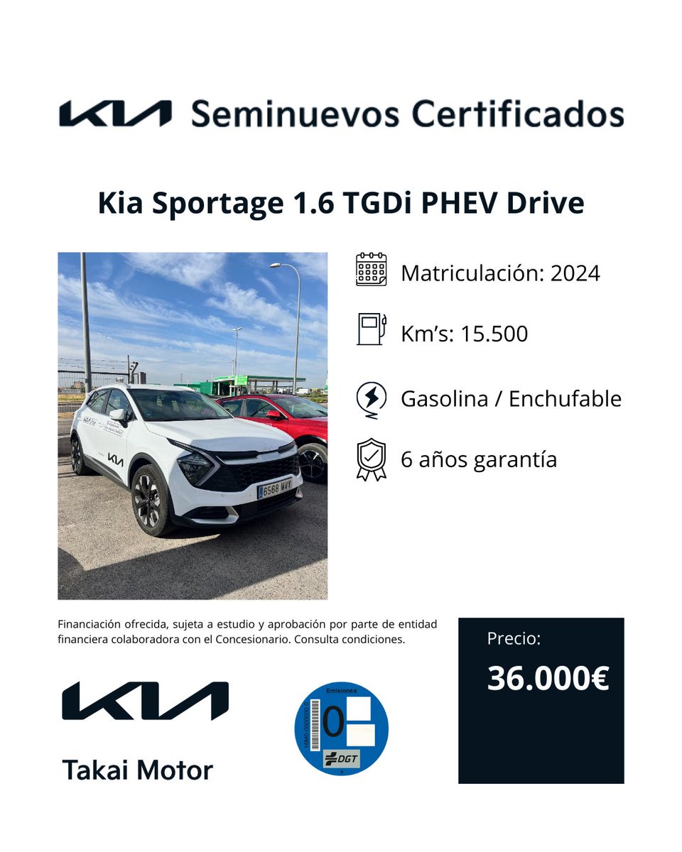 TakaiMotor's tweet photo. ¡Visita nuestras instalaciones 𝐒𝐞𝐦𝐢𝐧𝐮𝐞𝐯𝐨𝐬 𝐂𝐞𝐫𝐭𝐢𝐟𝐢𝐜𝐚𝐝𝐨𝐬 y encuentra el coche de tus sueños!🚗💫

Vehículos matriculados, con Garantía Oficial, y unas condiciones únicas.
👉Gasolina
👉Híbridos
👉Enchufables
👉Eléctricos

Disponibles en de Alcorcón.📍 https://t.co/iuETvhGdJJ