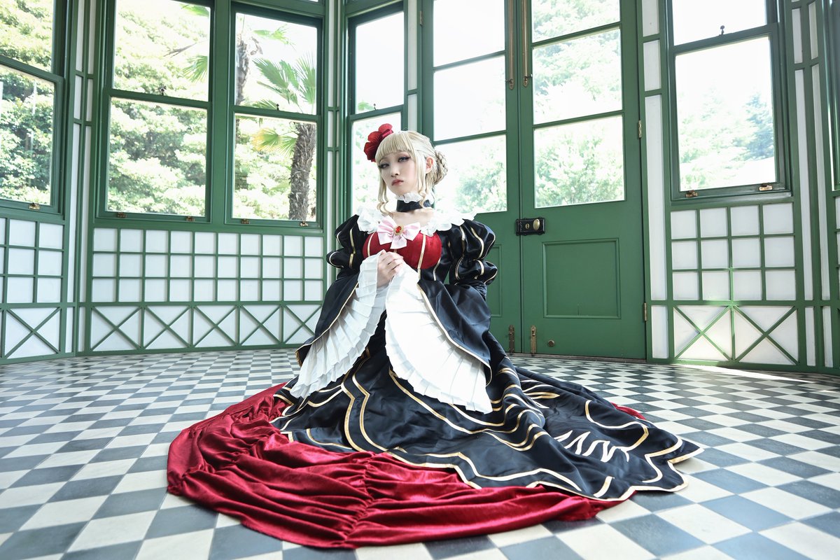 natasan_natasan's tweet photo. [コスプレ/cosplay]
うみねこのなく頃に　ベアトリーチェ
Umineko When They Cry    Beatrice

どうか答えを言わないで　いつまでも

photo:@KSK_Photo7
#ろけコスin旧古河邸 https://t.co/6FJuhUrJ93