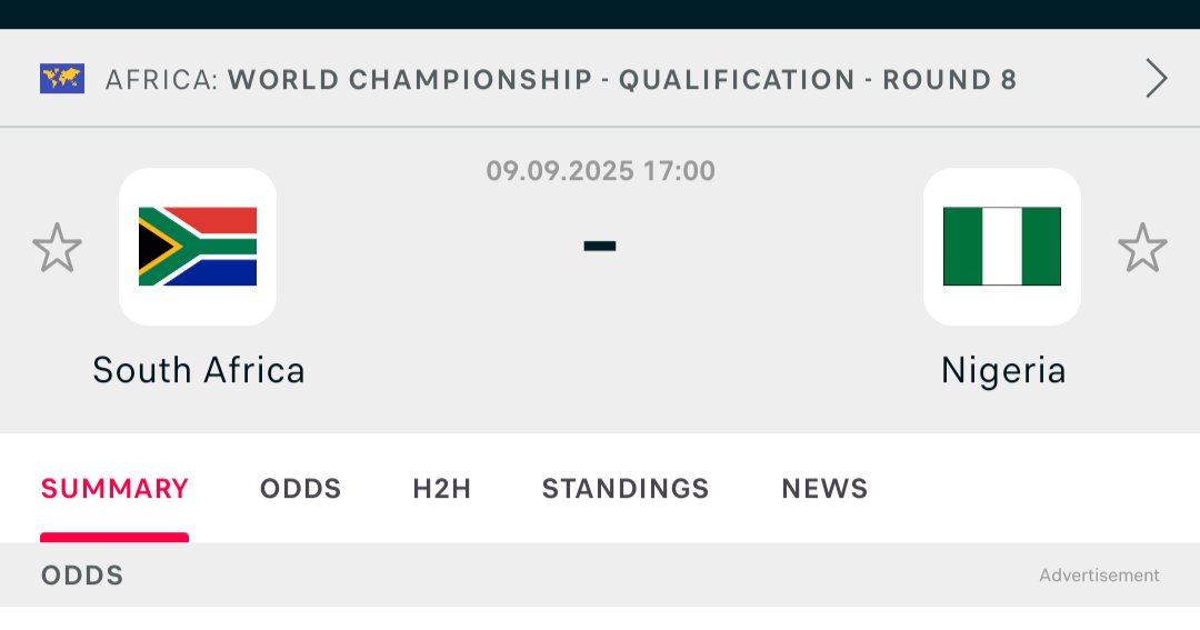 _egungunn's tweet image. 500K to anyone who gets South Africa vs Nigeria score correctly #RSANGA 

Must following to be credited today 💰 Owambe Nuno #SoarSuperEagles