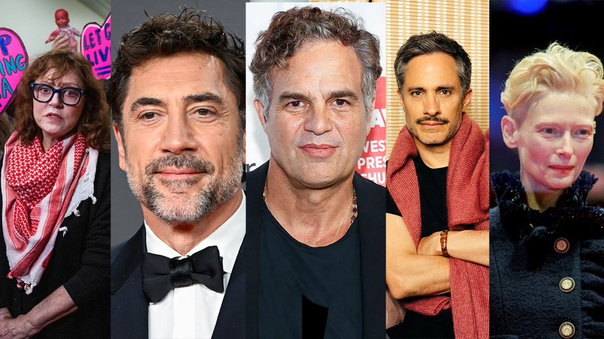 💢 Dünyaca ünlü Hollywood oyuncuları, yönetmenler, senaristler ve yapımcıların aralarında bulunduğu 1.300'den fazla sanatçı, 'İsrailli film şirketleriyle asla
çalışmayacaklarına dair' bildiri imzaladı.