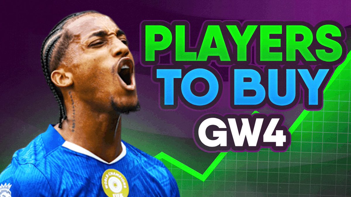 BradMayorFPL's tweet image. 6 players to target for GW4 ⬇️

👉 youtu.be/ywcWV_jqLug