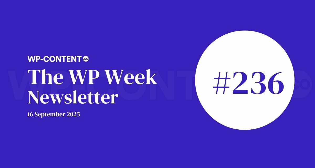 WP-Content.co (@wpcontent_co) on Twitter photo The WP Week Newsletter #236 🥳
🆕Content-Creators Slack Channel
🗒️WP Hosting Survey
⚠️ Repo Archived By Automattic
📢 WP Agency Forum 2025 announced
🔥 Big File Form Uploads by <a href="/infiniteuploads/">Infinite Uploads</a>
⚡Tabs addon for Gravity Forms by <a href="/JetSloth_/">JetSloth</a>
<a href="/joyofwp/">Bud Kraus - Going To WC EU 2026. And You?</a>
wp-content.co/newsletter/arc… The WP Week Newsletter #236 🥳
🆕Content-Creators Slack Channel
🗒️WP Hosting Survey
⚠️ Repo Archived By Automattic
📢 WP Agency Forum 2025 announced
🔥 Big File Form Uploads by <a href="/infiniteuploads/">Infinite Uploads</a>
⚡Tabs addon for Gravity Forms by <a href="/JetSloth_/">JetSloth</a>
<a href="/joyofwp/">Bud Kraus - Going To WC EU 2026. And You?</a>
wp-content.co/newsletter/arc…