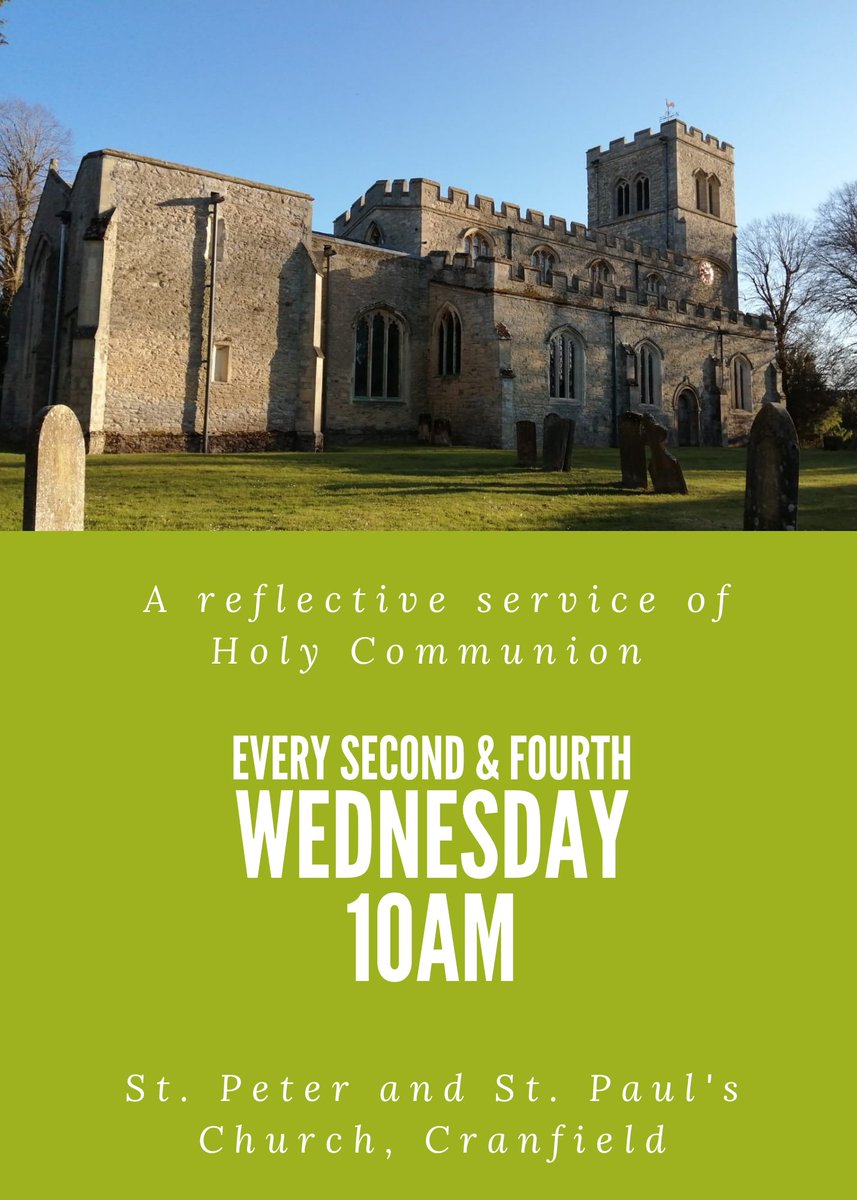 St Peter & St Paul's Church, Cranfield (@cranfieldchurch) on Twitter photo 