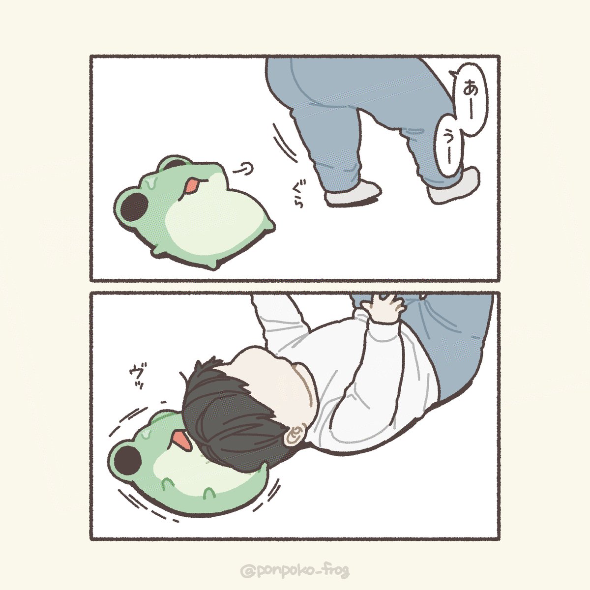 ただのかえるたち (@ponpoko_frog) on Twitter photo 