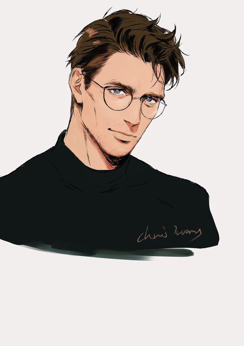 malkogromit's tweet photo. Had to draw Chris Evans. That's it. https://t.co/G2eNgwXQg7