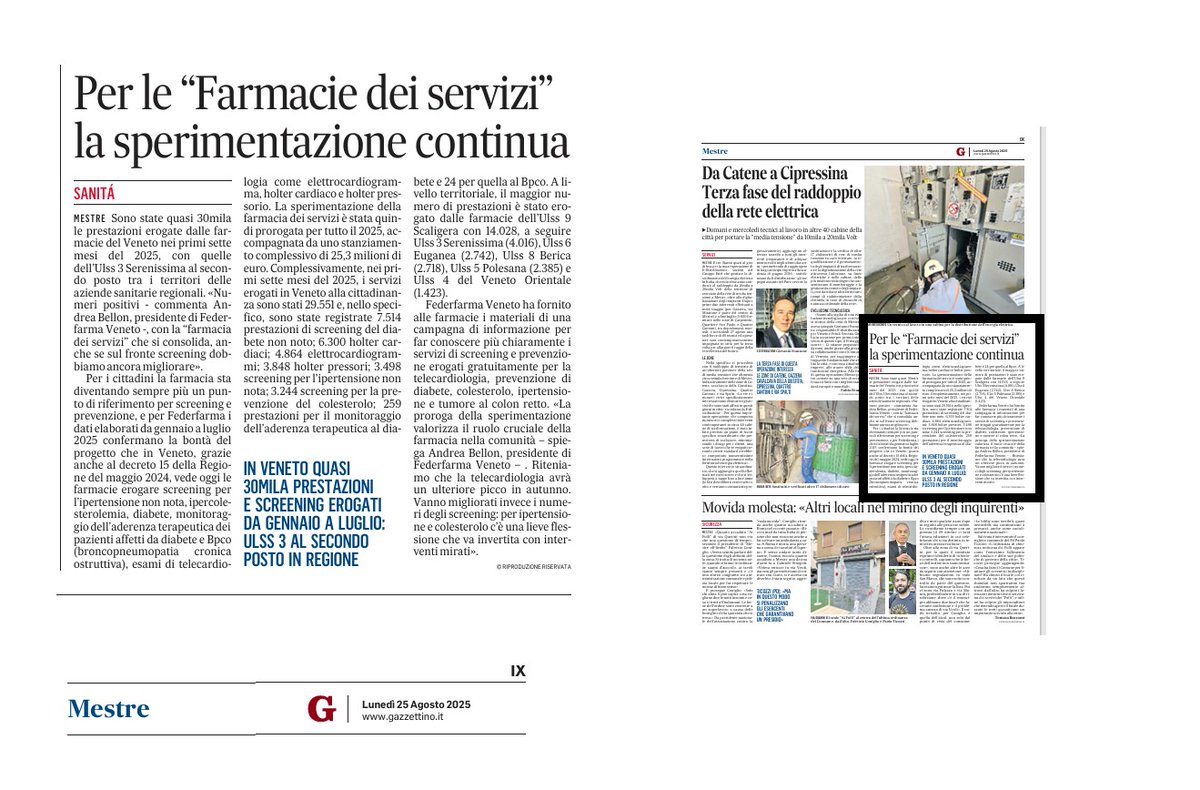 Federfarma Veneto tweet media
