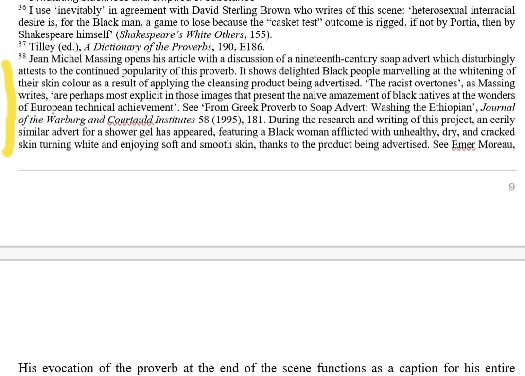 When you're asked: what do early modern drama and Shakespeare have to do with racism? Writing ✍️👇