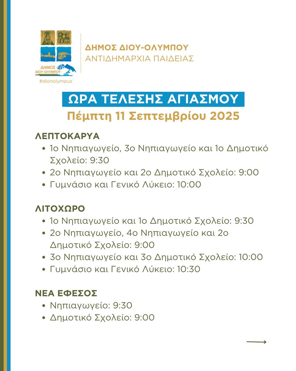 Δήμος Δίου-Ολύμπου tweet media
