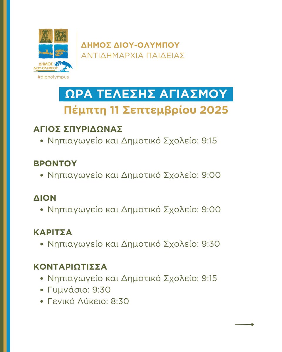 Δήμος Δίου-Ολύμπου tweet media