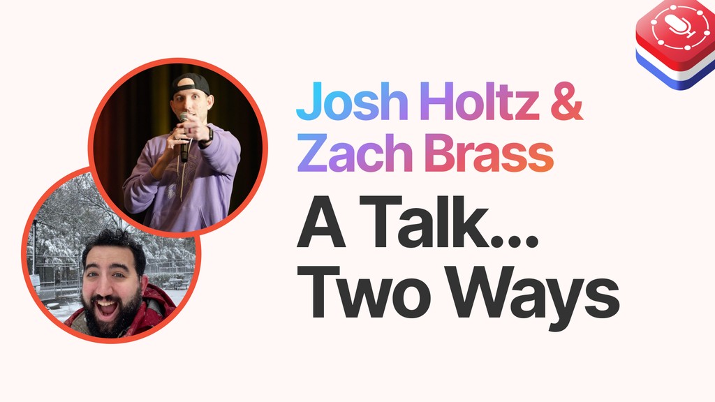swiftconn's tweet image. There's no one way to give a conference talk, but is there a way to do two ways in the same talk? Join the incredible duo @joshdholtz @zhbrass in Paris!
👉 swiftconnection.io