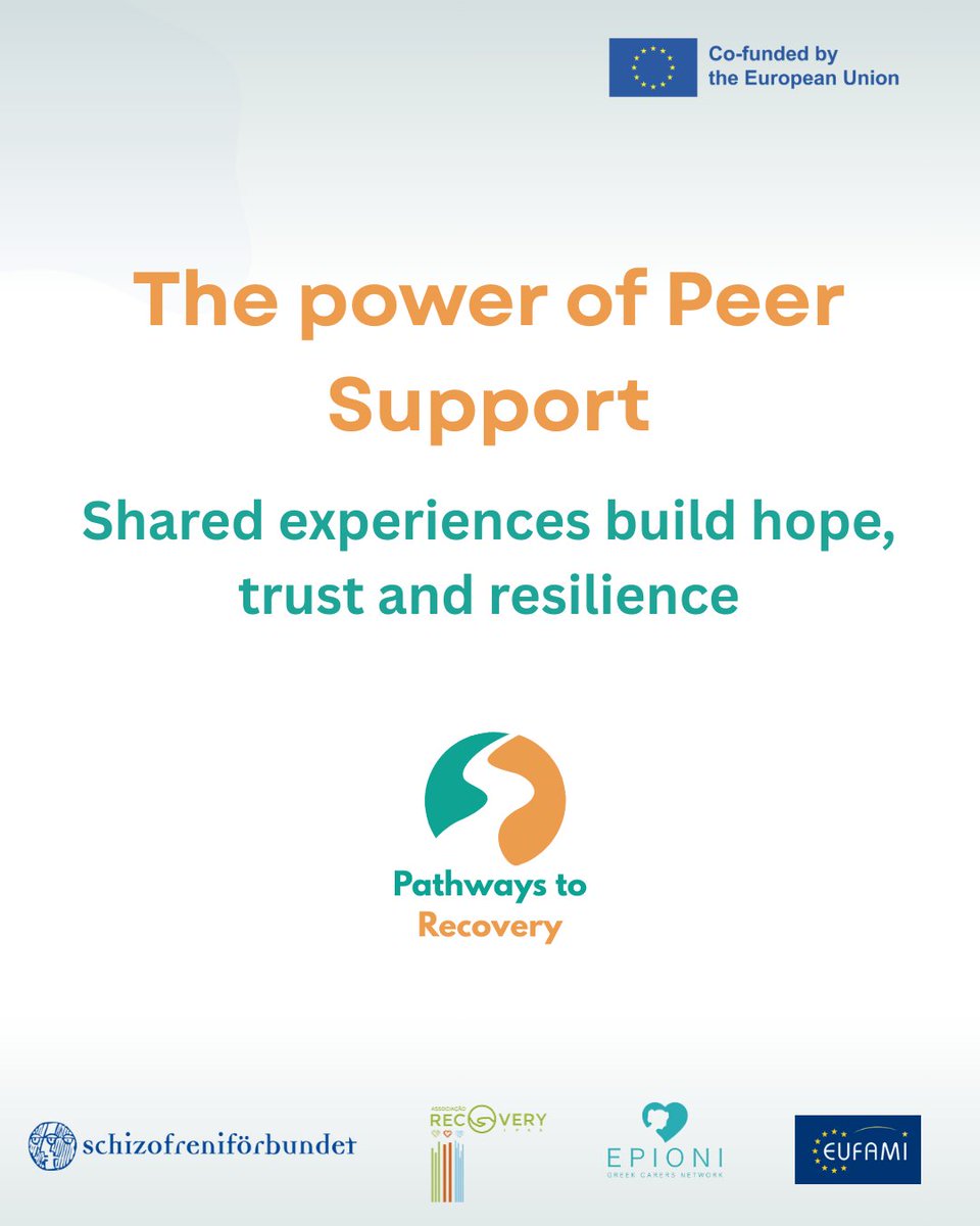 🤝 Peer support matters.

 When we connect with people who have lived through similar challenges, something powerful happens : trust grows, hope is shared, and recovery feels possible.
🌱 Shared experience reminds us we’re not alone.
💚 Walking together makes the journey lighter.