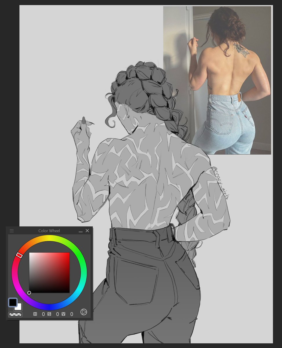 Fallen hard for the buff rumi propaganda #KpopDemonHuntersrumi