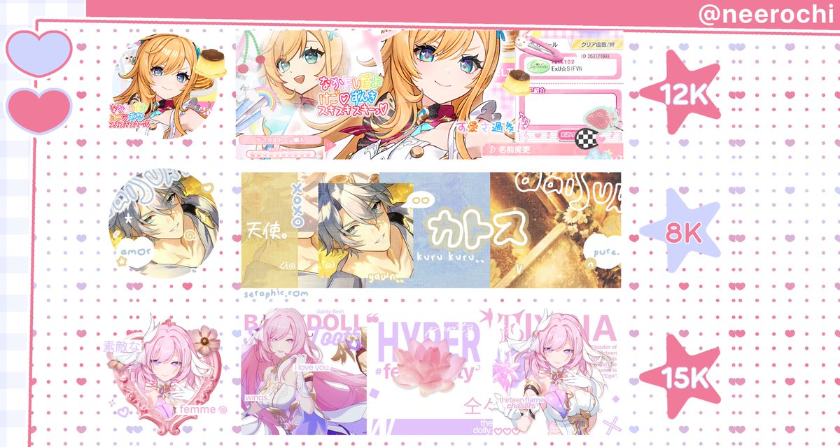 neerochi's tweet image. retweet or like is appreciated! 🪽最も暖かいカフェ ೨೭ ⊹ 
READY STOCKS

hayii men-temen.. nerouchi kembali lg!1!1! membawa rs karakter imut &amp;amp; ganteng.. price on pict yapp 🌹♡ untuk sekarang payment only via  gopay dlu 🥹

t. #zonauang #zonajajan