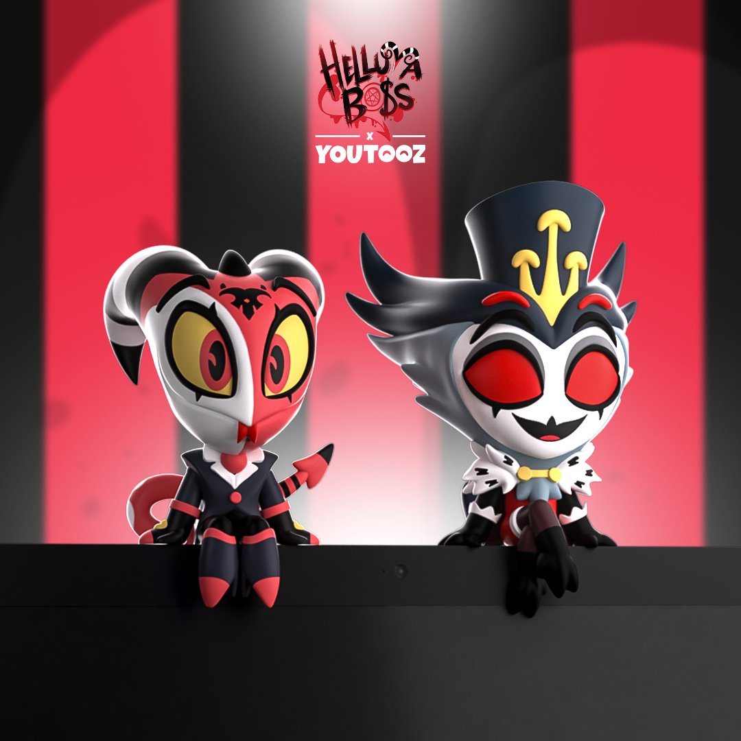 ヘルヴァボス ブリッツ ストラス youtooz 『ヘルヴァ・ボス』公式