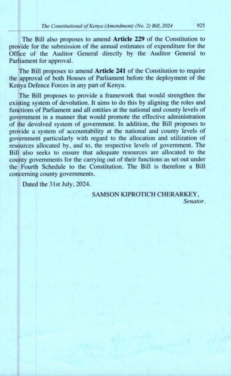 So how many Constitutional Amendments have been considered by or are before the #13thParliament so far? 🧵

Before the Senate currently, are 5 Constitution Amendment Bills, while in the National Assembly, one has been passed and forwarded to the Senate while another is yet to be
