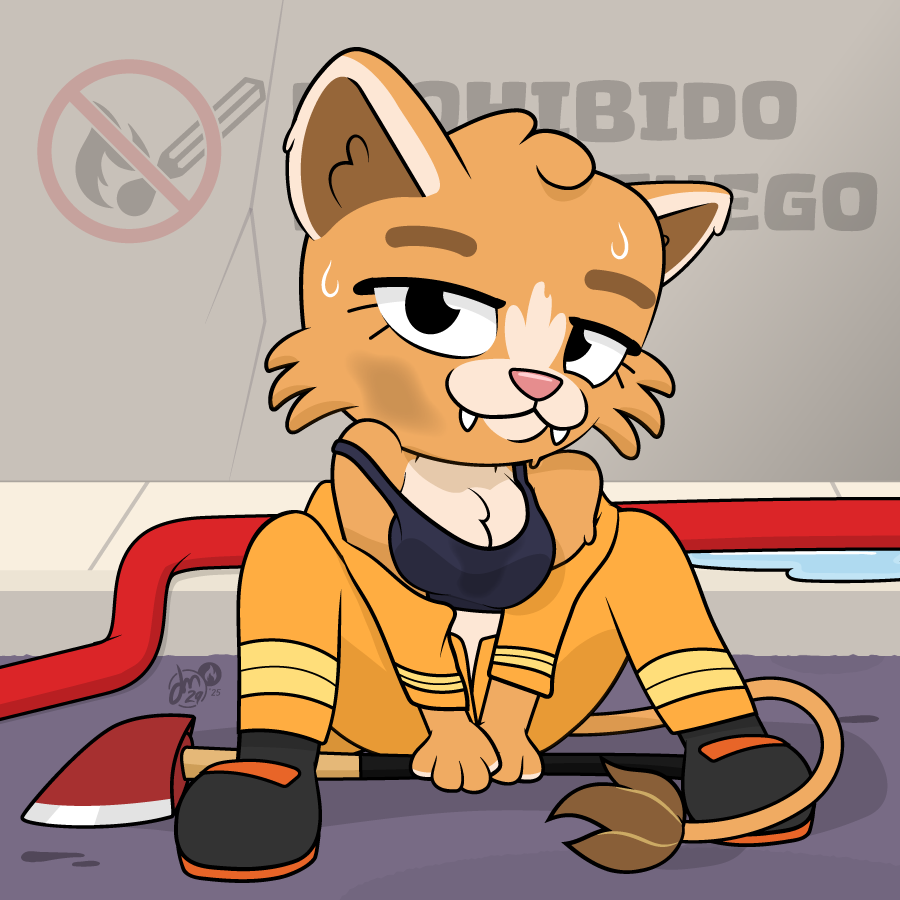 Un héroe para muchos, todo en un día de trabajo.
A hero to many, all in a day's work.
#EvitaFuegos #Firefighters 🚒🔥🪓