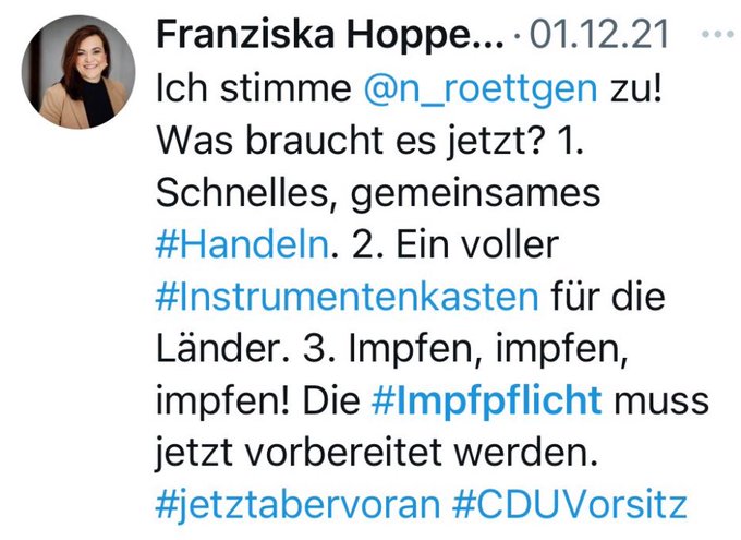Birgit Kelle (@birgit_kelle) on Twitter photo Nein, Frau <a href="/FHoppermann/">Franziska Hoppermann</a> , wir sind nicht gut durch die Corona Krise gekommen. Millionen Kinder sind es nicht:
Anstieg totgeprügelten Kinder in der Coronazeit: 35 %
Anstieg der Selbstmordversuche bei Kindern: 400 %
Anstieg Depressionen bei Kindern: 28 %
Anstieg Psychopharmaka für Nein, Frau <a href="/FHoppermann/">Franziska Hoppermann</a> , wir sind nicht gut durch die Corona Krise gekommen. Millionen Kinder sind es nicht:
Anstieg totgeprügelten Kinder in der Coronazeit: 35 %
Anstieg der Selbstmordversuche bei Kindern: 400 %
Anstieg Depressionen bei Kindern: 28 %
Anstieg Psychopharmaka für