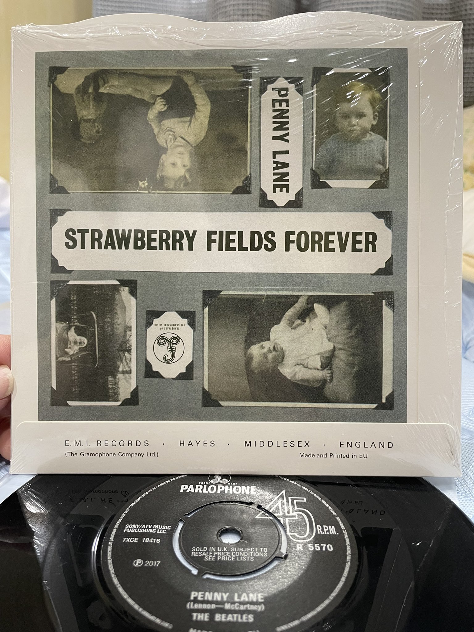 極希少/ストロベリー・フィールズ・フォーエバー / ペニーレーン Strawberry Fields Forever / Penny Lane / The Beatles
