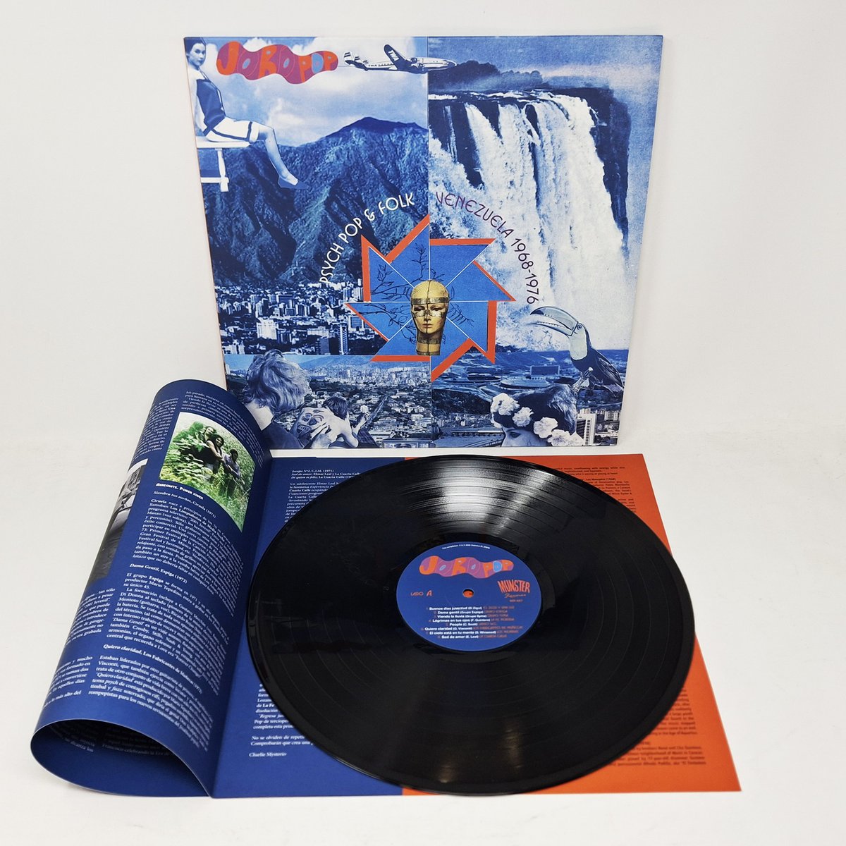 “Joropop. Psych Pop &amp; Folk in Venezuela, 1968-1976” está repleto de rock latino y folk de melodías inmortales a lo largo de sus 15 cortes de grabaciones ultra raras.¡Viajemos juntos a la mágica Caracas de los últimos 60!
munster-records.com/producto/jorop…
munsterrecords.bandcamp.com/album/joropop