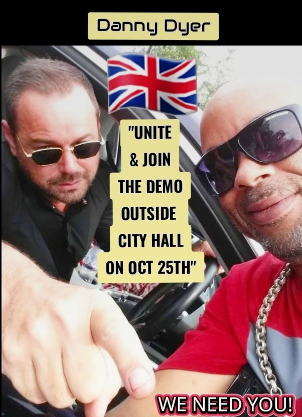 KnivesSaves's tweet image. THE BIG UK ANTI KNIFE CRIME DEMO 

@ 12pm, Oct 25th 2025

@ City Hall, London, E16 1ZE
  
@MrDDyer #knifecrime #MakeAStand #Unite #FailedByTheAuthorities 
#dannydyer