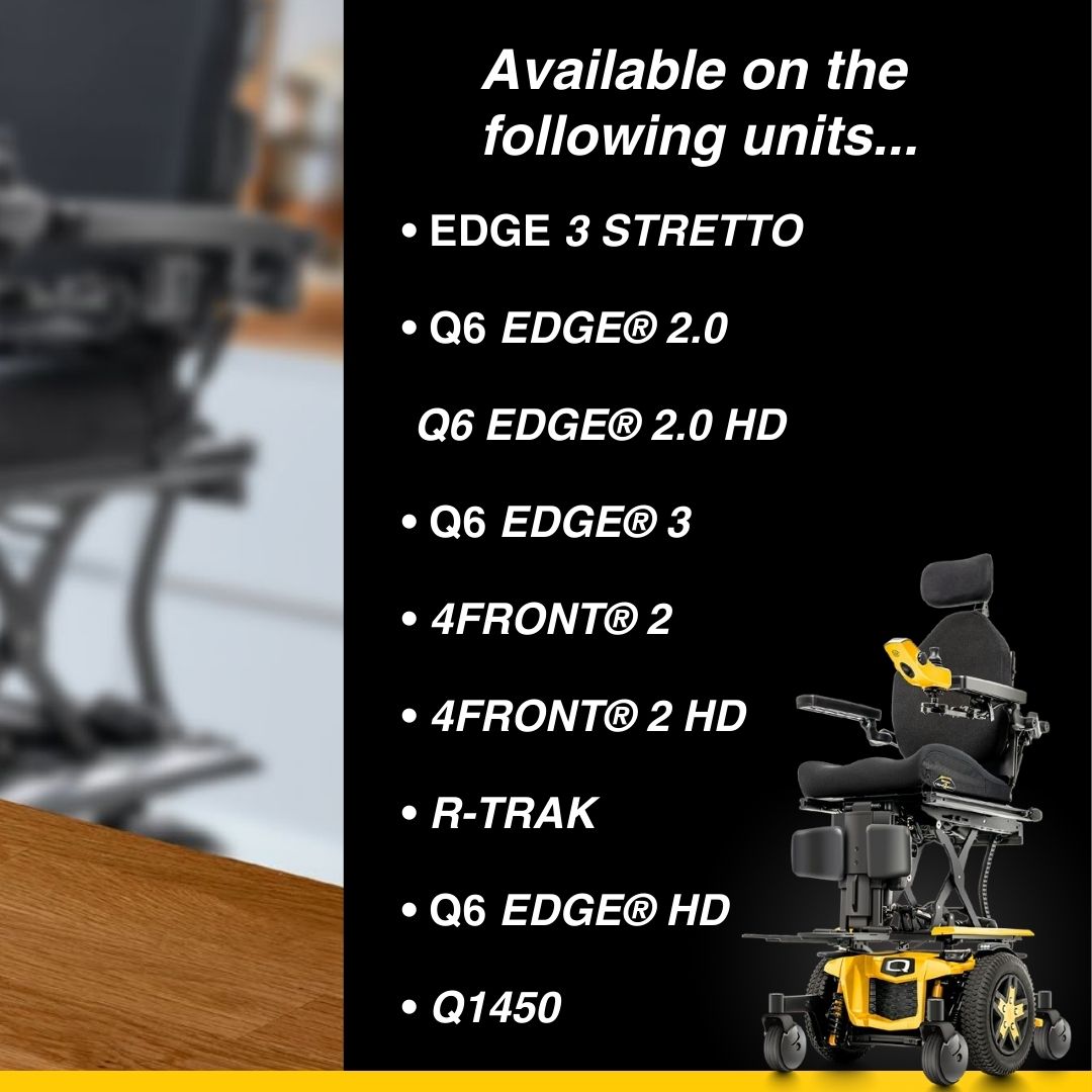 Learning to drive a powerchair takes practice, and the NEW Quantum® Remote Stop Switch makes it safer and less stressful for everyone involved. 🚦

Available now on select Quantum bases.

Find out more: ow.ly/PtvX50WP3BR 

#RemoteStopSwitch #MobilitySolutions