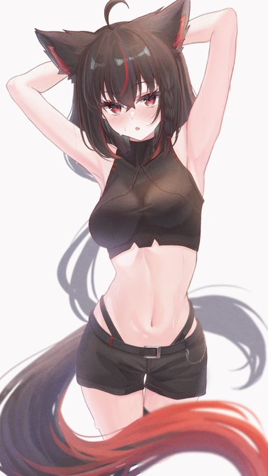 久しぶりに黒ちゃん描きました
#絵フブキ 