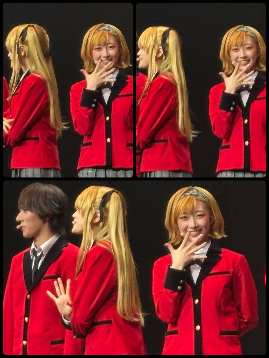 他の演者さんの向きからわかるように下手側タイムだったのに何故か目線くれた皇伊月役の河内美里さんありがとうございます…かわいい

 #賭ケステ