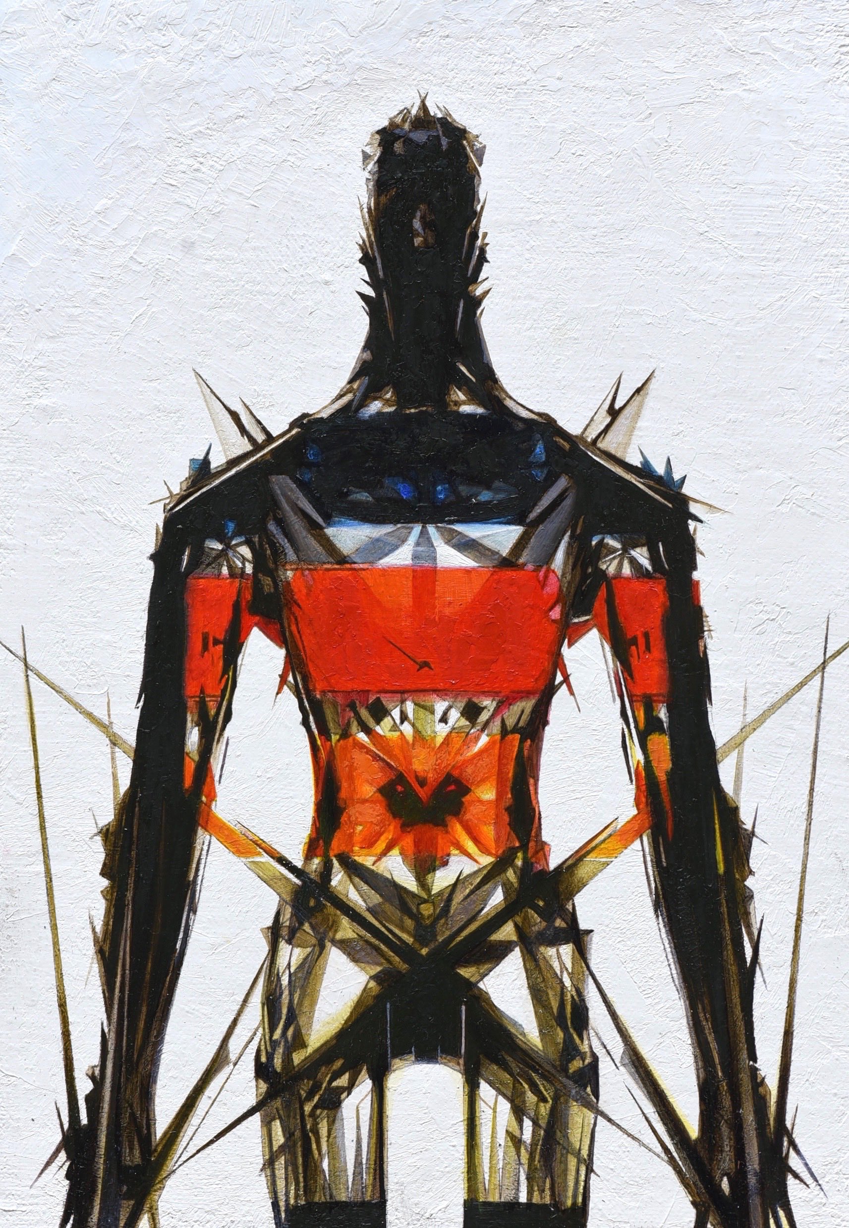 810 絵画 木戸健市「青い丘（三角点）」油絵・F10号 絵画買取・販売の小竹美術