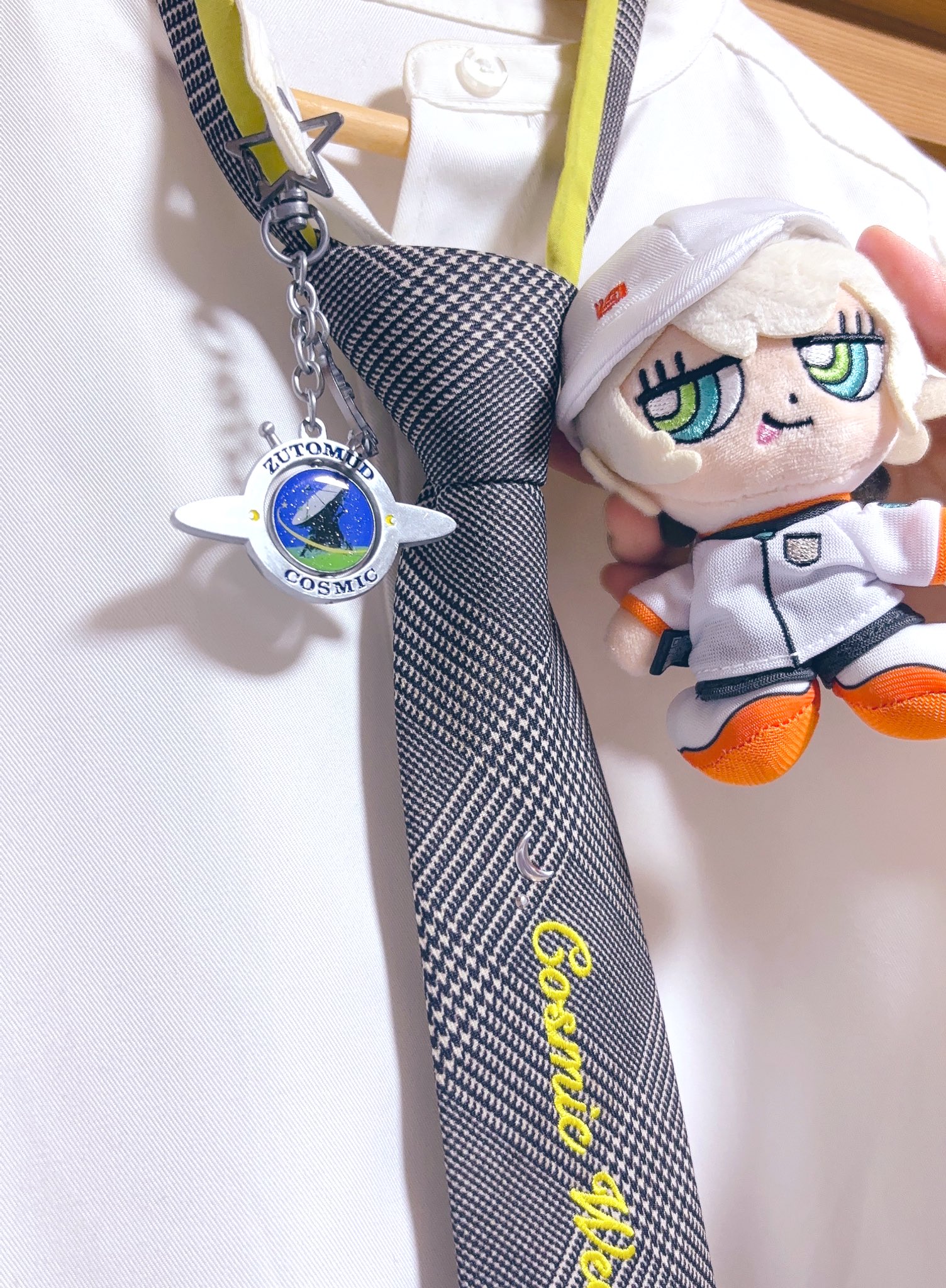 ずっと真夜中でいいのに　名功　ネクタイ STAY FOOLISH Chain Tie - ZUTOMAYO MART