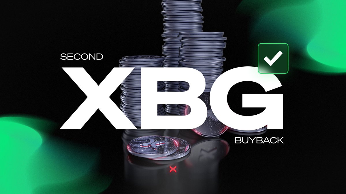 Buyback #2 done! @​everyone We’ve completed our second $XBG 