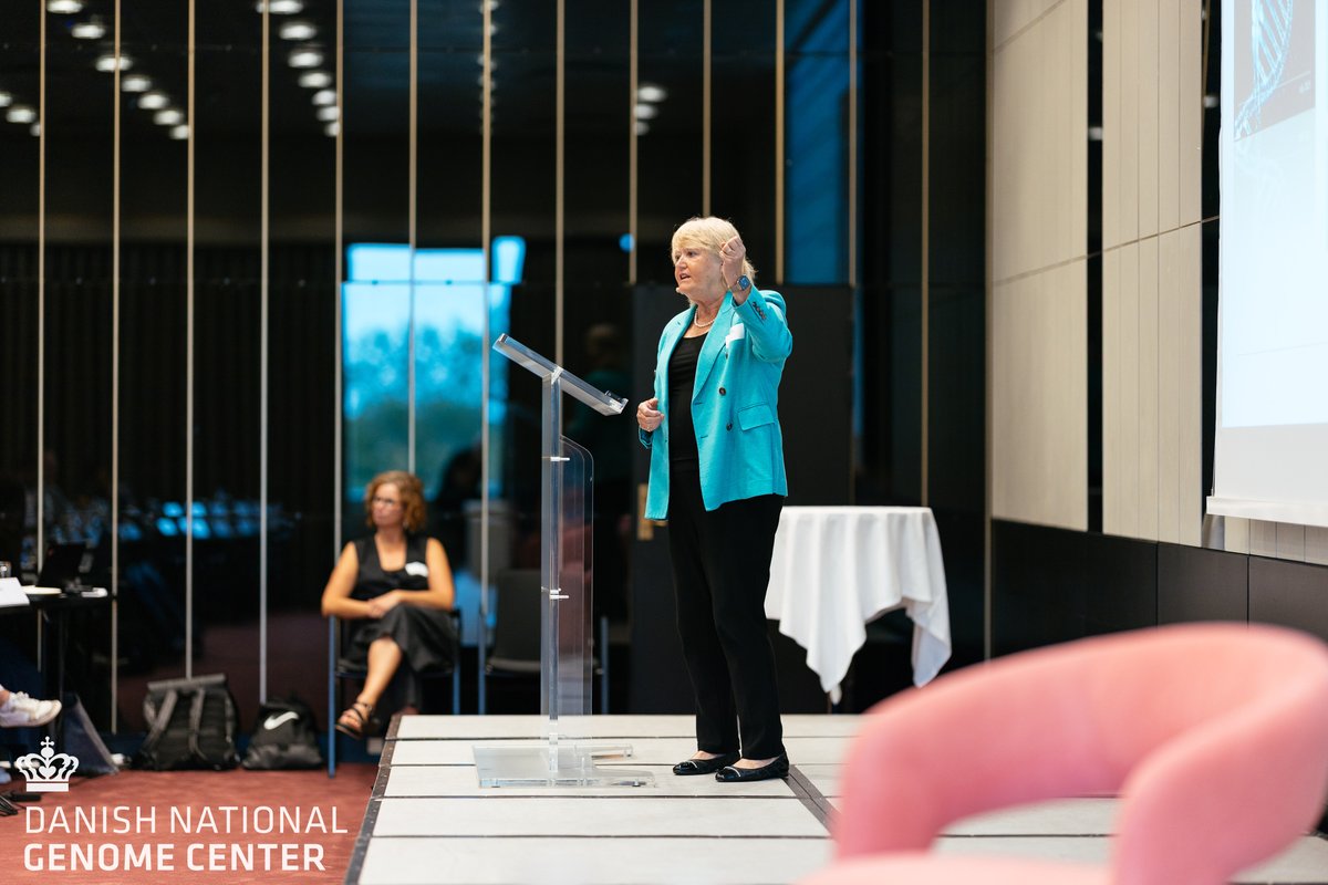 CSOSue's tweet image. I was delighted to speak yesterday at the Danish National Genome Center Conference on personalised medicine and data-driven healthcare. Inspiring discussions on collaboration - from genomic data integration to improving interoperability and data sharing 🧬