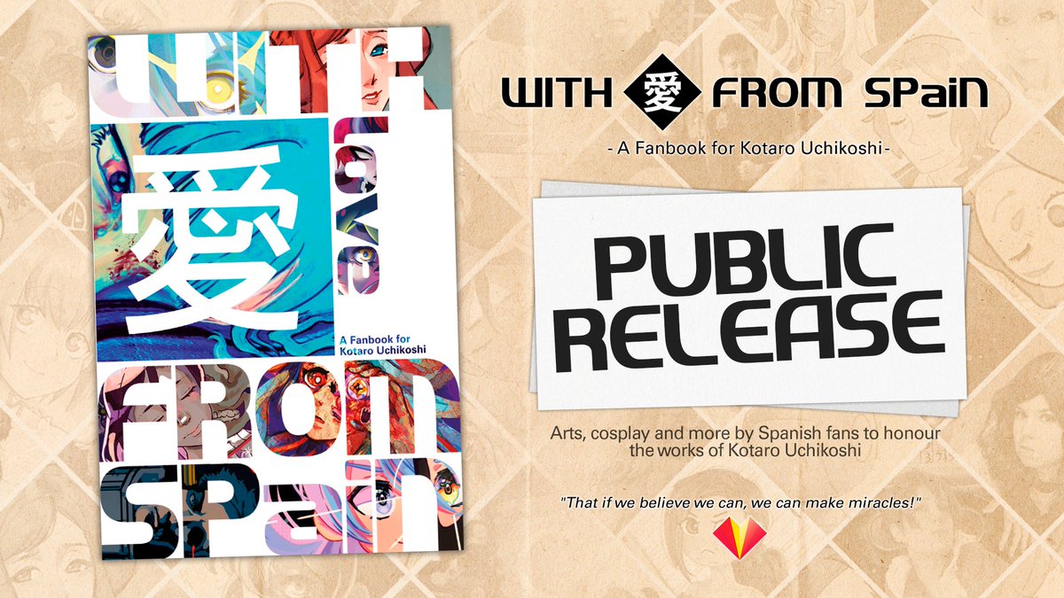 🇬🇧 Happy 9/9! To celebrate, we've decided to publish our Spanish fanbook for <a href="/Uchikoshi_Eng/">Kotaro Uchikoshi Eng</a>.

A collection of art, cosplay and more from Spanish fans to honour Uchikoshi's works that was given to him in Valencia (Spain) last May 👁️🚪

⬇️ Link below!

#zeroescape #aitsf #999week